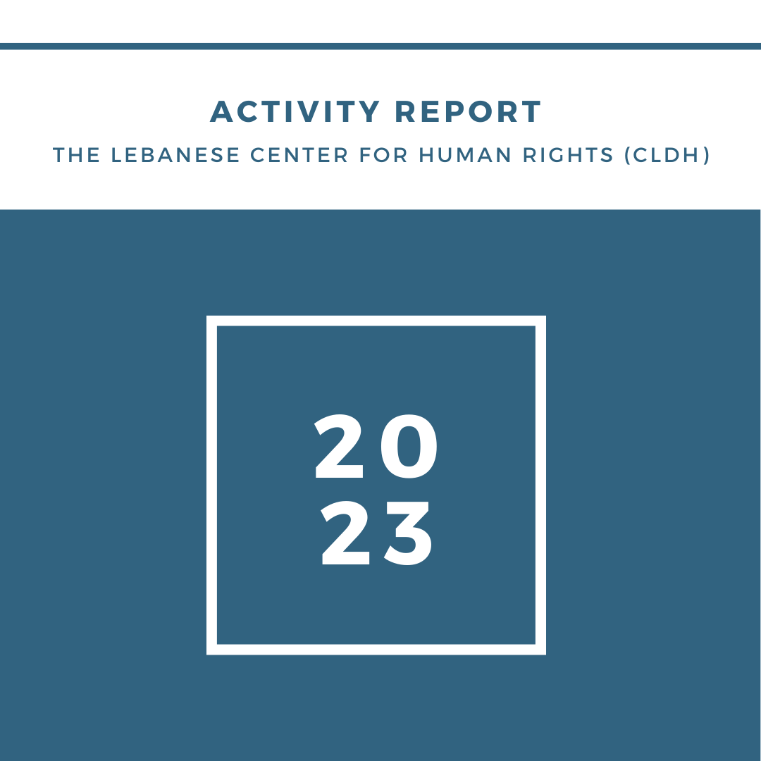 HumanRightsCLDH's tweet photo. #CLDH's 2023 Activity Report is out!
Discover the impact we made last year in terms of capacity building, legal protection, research and advocacy, as well as rehabilitation.
Check out the full report through https://t.co/P2Ss5s5S0K https://t.co/EkmKV81drL