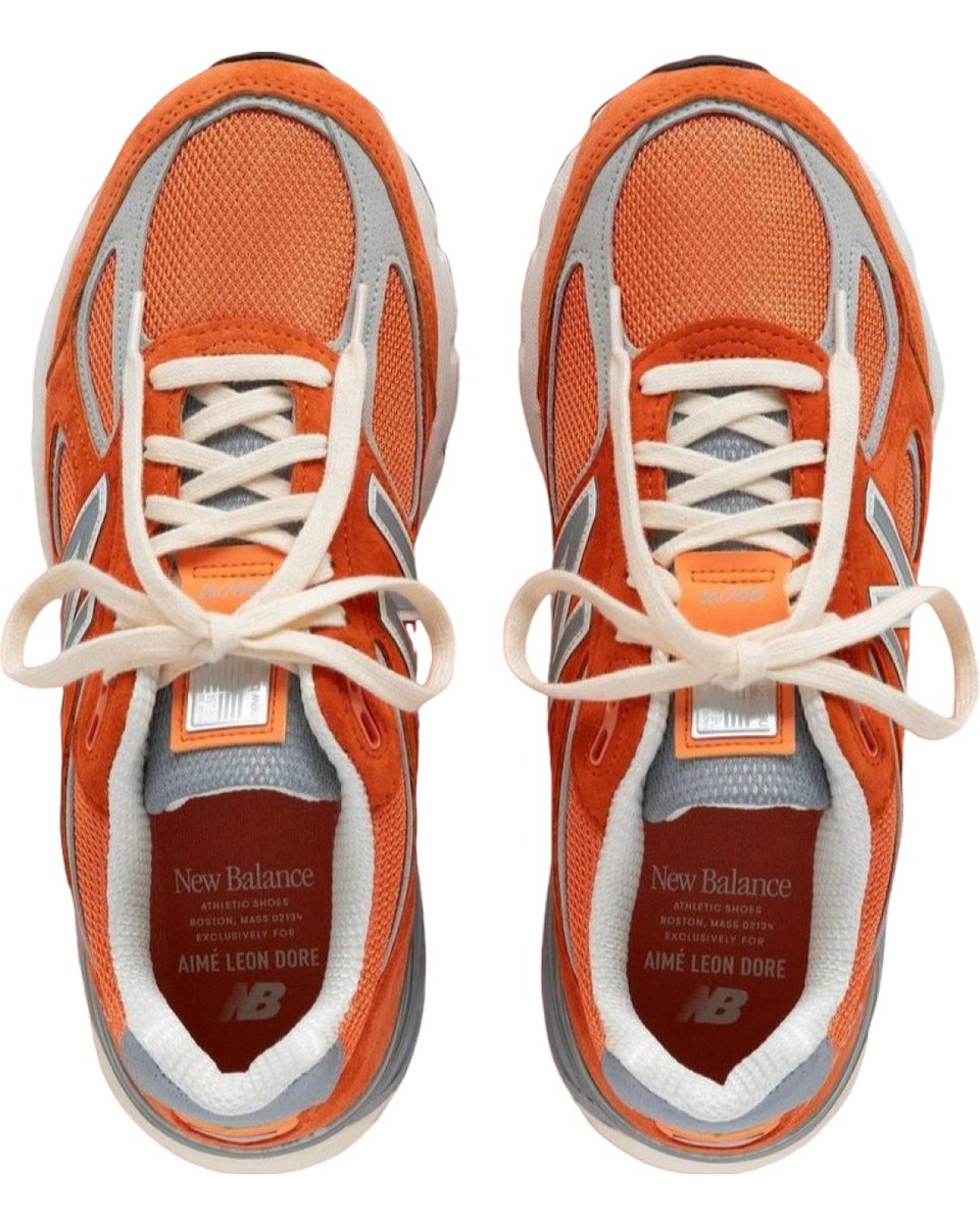 kicksonfire's tweet photo. Aime Leon Dore x New Balance 990v4 Orange
𝗖𝗼𝗹𝗼𝗿𝘄𝗮𝘆: Orange/Grey
𝗦𝘁𝘆𝗹𝗲 𝗖𝗼𝗱𝗲: U990OG4
𝗥𝗲𝗹𝗲𝗮𝘀𝗲 𝗗𝗮𝘁𝗲: October 5, 2024

The Aime Leon Dore x New Balance 990v4 Orange is the latest entr...
https://t.co/8bAO3WnYAa https://t.co/CZgiSdVCKI