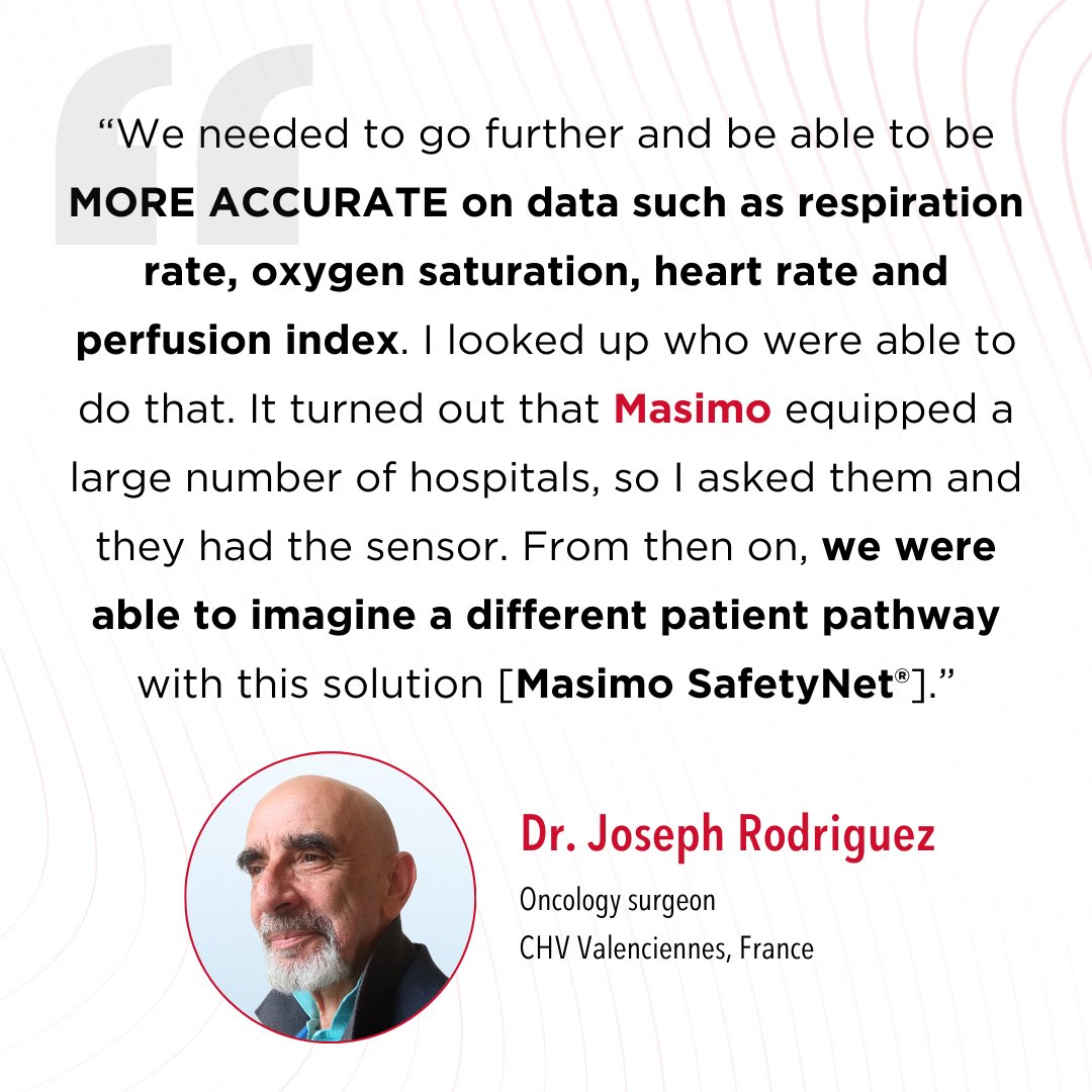 At Santé Expo 2024, Masimo &amp; SIH Solutions explored extending hospital-quality care to homes with telehealth solutions. Prof. Joseph Rodriguez trusts Masimo’s wearable Radius PPG® sensor for accurate, clinical-grade home monitoring. Learn more: ow.ly/tzWB50T3Lch