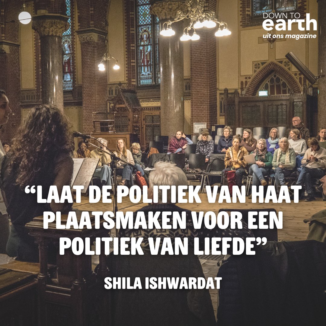 Bij de Klimaatwakes vinden activisten een plek om op te laden en emoties met elkaar te delen. Deze keer staan ‘ongemakkelijke vragen’ centraal, zoals: "Waarom zijn we hier met z'n allen zo wit?". 🤔

Lees meer over de laatste #Klimaatwake in <a href="/D2Emag/">Down to Earth Magazine</a>: bit.ly/klimaatwake-x