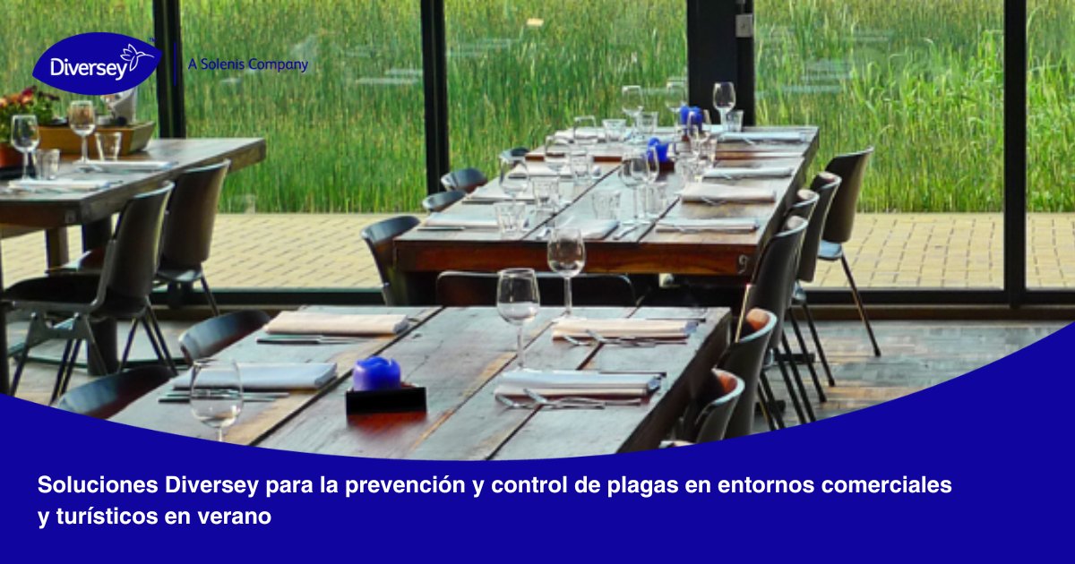El verano trae consigo  el riesgo de plagas en entornos comerciales y turísticos. 🌞🦟 Descubre cómo prevenir y controlar estas amenazas con las soluciones expertas de Diversey.

¡Protege tu negocio y asegura la mejor experiencia para tus clientes!

diversey.com.es/es/soluciones-…