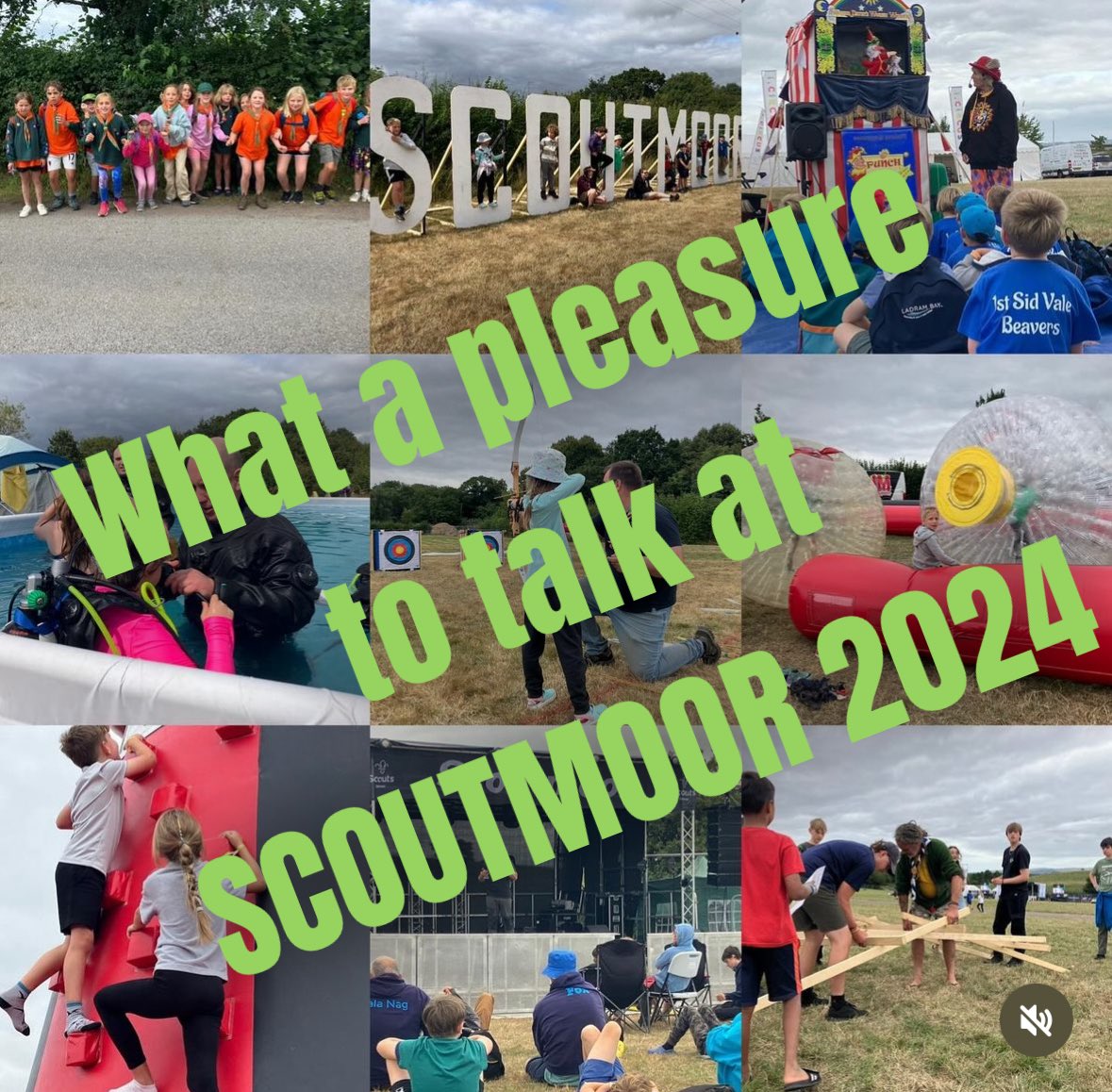 bprincesup's tweet photo. What a pleasure it was to share stories from adventures, exploring on the sea & water safety at the #scoutmoor festival this week, hundreds of Scouts having the best time! #devonscouts @DevonScouts #scouts #scout #adventure #explore #watersafety #devon #watersports https://t.co/4vZKyimtsa