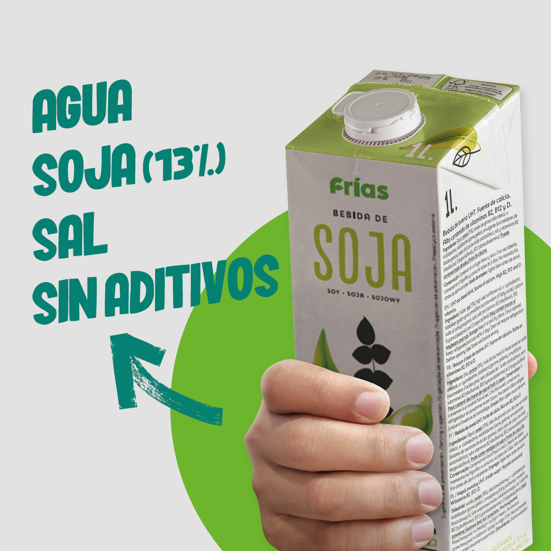 Sin truco 🪄 en nuestra bebida de SOJA NATURAL solo encontrarás 🕵️‍♀️
💧 Agua
🫛 Habas de soja
🧂Sal

#frias #friasnutricion #bebidadesoja #soja #natural #sinaditivos