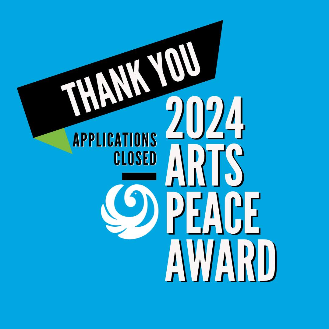 Thank you to everyone who applied for the 2024 Arts Peace Award! We will contact applicants during the 2nd week of September. Future applicants, please have us on your radar for next year. We will be back 🕊️ #humanrights #socialjustice #ClimateAction #Peace #arts #Australia