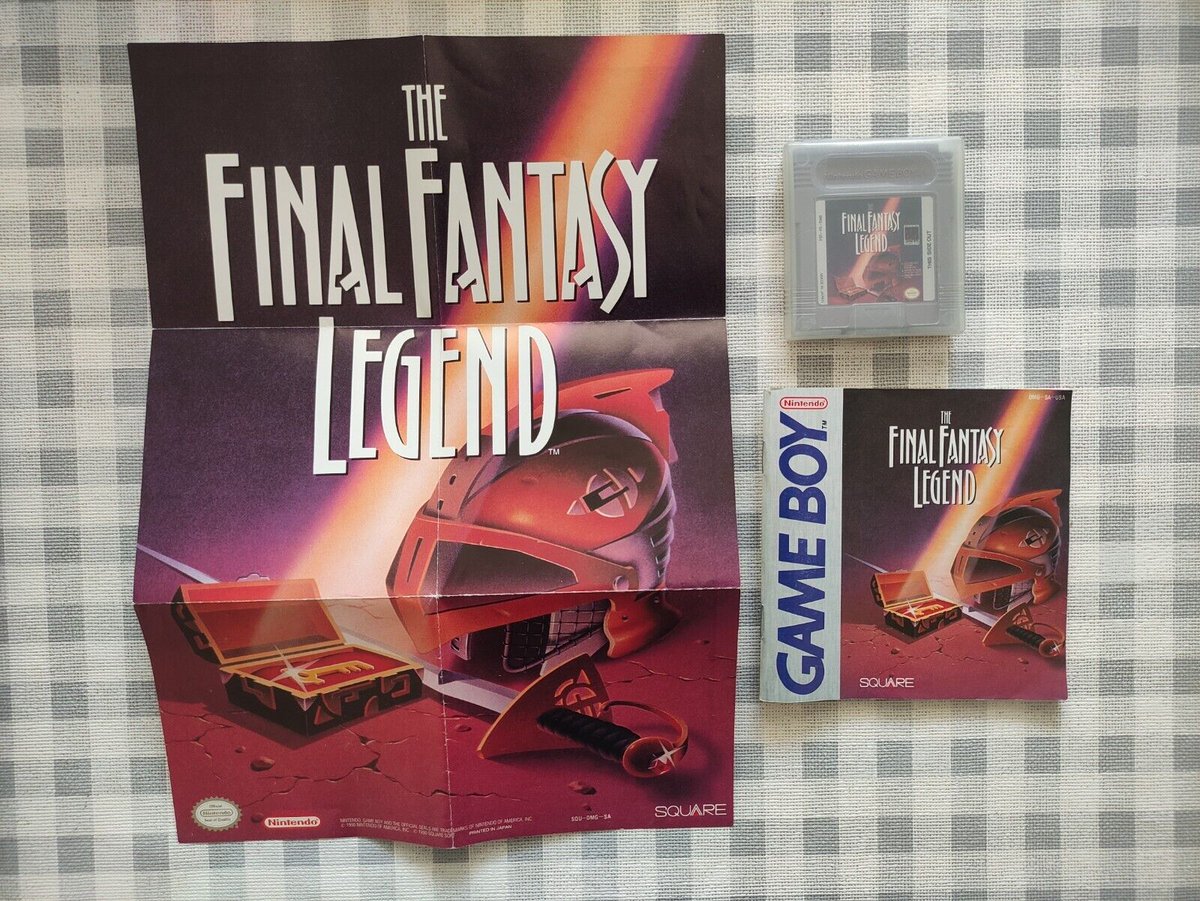 Gamescollection's tweet photo. https://t.co/JY1r2YKk14
The Final Fantasy Legend - USA 🇺🇸
Nintendo Game Boy
#auction

#adv #inpartnershipwithebay #finalfantasy #nintendo #gameboy #ff #retrogames #retrogamer #retrogaming #ebay #jrpg https://t.co/HK28P6imFn