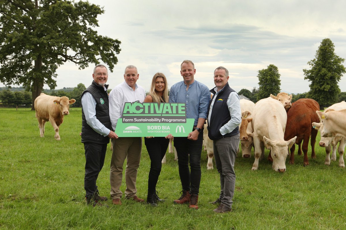 This week we announced the launch of ACTIVATE, a new incentivised sustainability programme for Irish beef farmers, which is being supported and co-funded by McDonald’s UK &amp; Ireland. Find out more here👇
dawnmeats.com/activate-farm-…