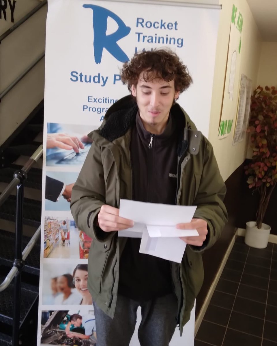 RocketTraining1's tweet photo. Congratulations to Aaron who has passed his GCSE English &amp; Maths!🥳

Aaron started with us last year, in this time he completed functional skills entry 3, level 1, level 2 &amp; now he has his GCSEs! He has shown great commitment since he started learning with us. Well done Aaron!🤩 https://t.co/oq6Hj47Ujs