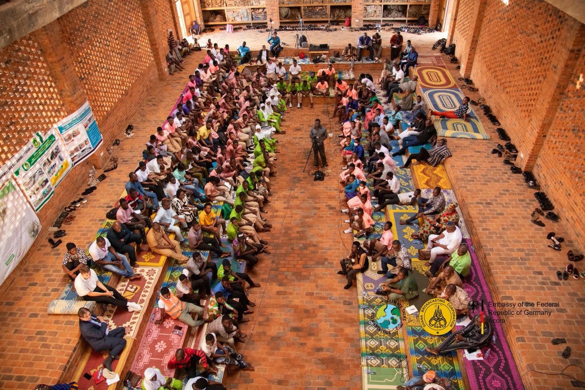 GTV_Ghana's tweet image. Photo Highlights from yesterday's #ClimateTalks event with the German Embassy in Accra event at the Red Clay Studio in Tamale.