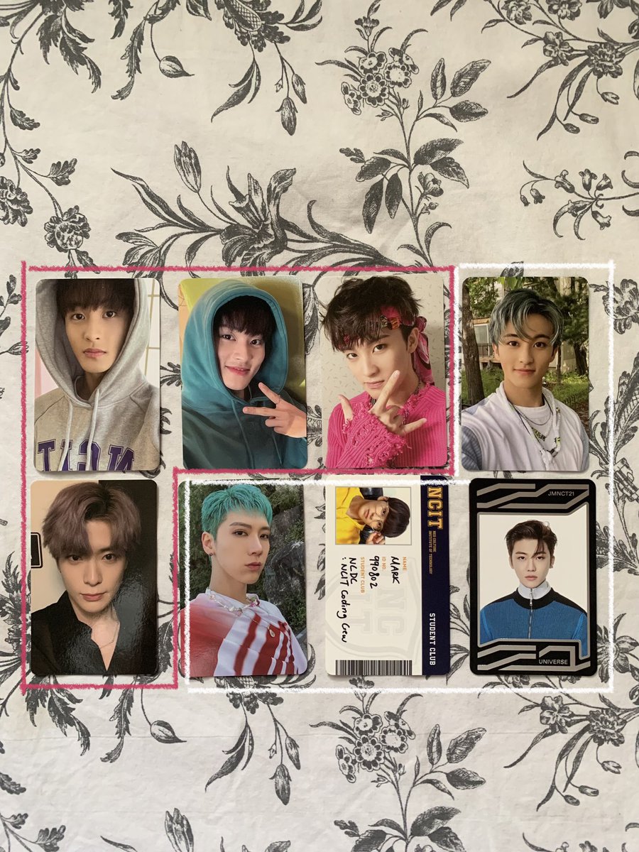 sseraffims's tweet photo. wts lfb nct pc ph 

💌 mark ncit hoodie - 300 php 
💌 mark catharsis &amp; jaehyun ace kit 2019 - 200 each 
💌 mark hello - 120
💌 ten universe &amp; jaemin uc - 30 each

1 pc from pink box: 1 pc from white box

🗒 payo, onhand 

mod: j&amp;t loc: davao city https://t.co/Em3RPOYmMs
