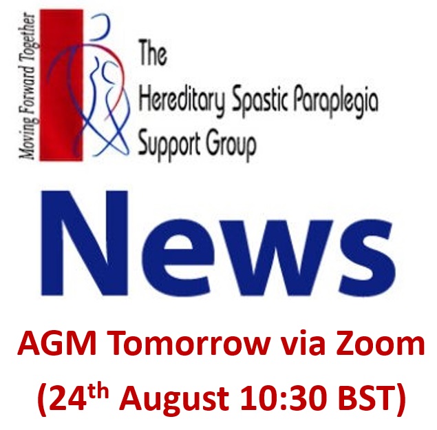 Members should remember that it is our AGM tomorrow, via Zoom. Please join us and hear about how the group is doing. We also have an urgent request for help. Looking forward to seeing everyone online.