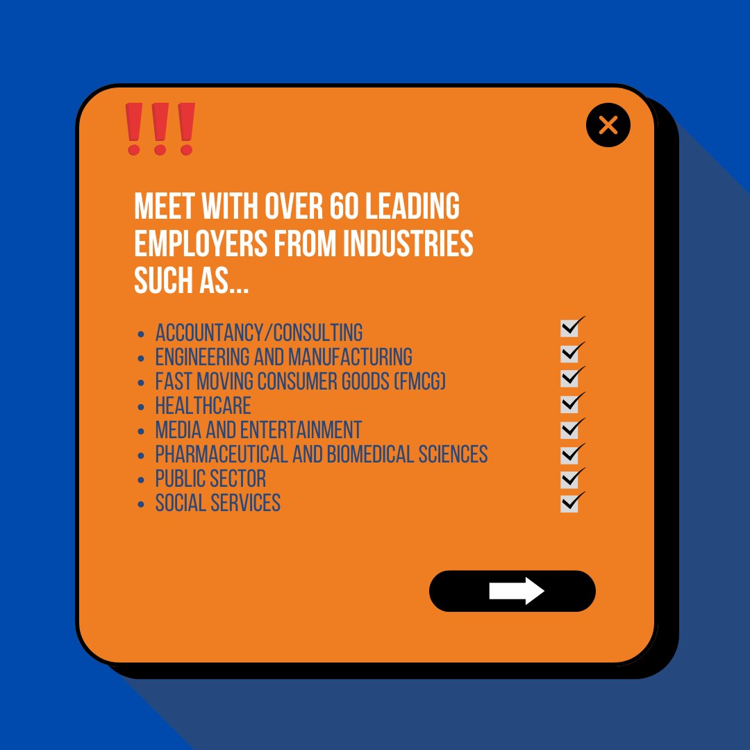 FASSNews's tweet image. The countdown to #CHSCareerFair2024 is almost over! Don't pass up on this opportunity to connect with employers and expand your network.
Learn more: chs.nus.edu.sg/career-fair/
#CareerOpportunities #InternshipFair #CareerCompassSeries #EarlyCareers #BuildASharedTomorrow