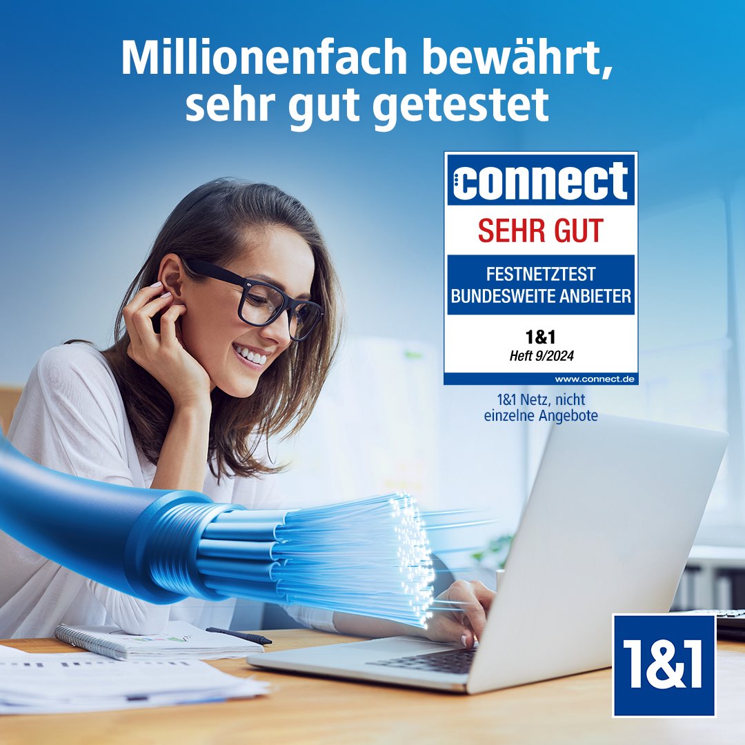 1&1 (@1und1) on Twitter photo 1&1 hat im renommierten <a href="/connect/">antichrist</a> Festnetztest erneut mit „sehr gut“ abgeschnitten🏆. In der Spezialauswertung ‚Zuverlässigkeit‘ liegt 1&1 sogar vor allen anderen bundesweiten Festnetzanbietern. Den vollständigen Testbericht gibt es zum Nachlesen unter: connect.de/vergleich/fest… 1&1 hat im renommierten <a href="/connect/">antichrist</a> Festnetztest erneut mit „sehr gut“ abgeschnitten🏆. In der Spezialauswertung ‚Zuverlässigkeit‘ liegt 1&1 sogar vor allen anderen bundesweiten Festnetzanbietern. Den vollständigen Testbericht gibt es zum Nachlesen unter: connect.de/vergleich/fest…