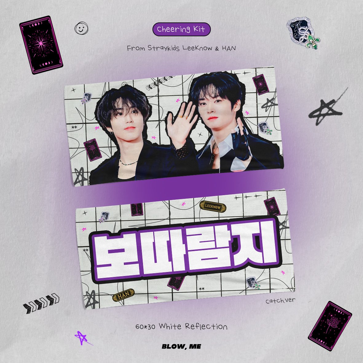 looklike_A_wind's tweet photo. 2024 Stray Kids World Tour
<dominATE SEOUL> Cheering Kit 추가 도안

📅  ~ 09/03 23:59 (KST)🚨현장수령 8/30마감🚨
https://t.co/bSSwaK24BD

🌎 G.O > DM

#RT 추첨 슬로건을 보내드립니다💛 (국내주소한정)

#StrayKids #스트레이키즈 
#리노 #LeeKnow #リノ
#한 #HAN #ハン #한지성 #HANJISUNG https://t.co/h2Pc9zckf2