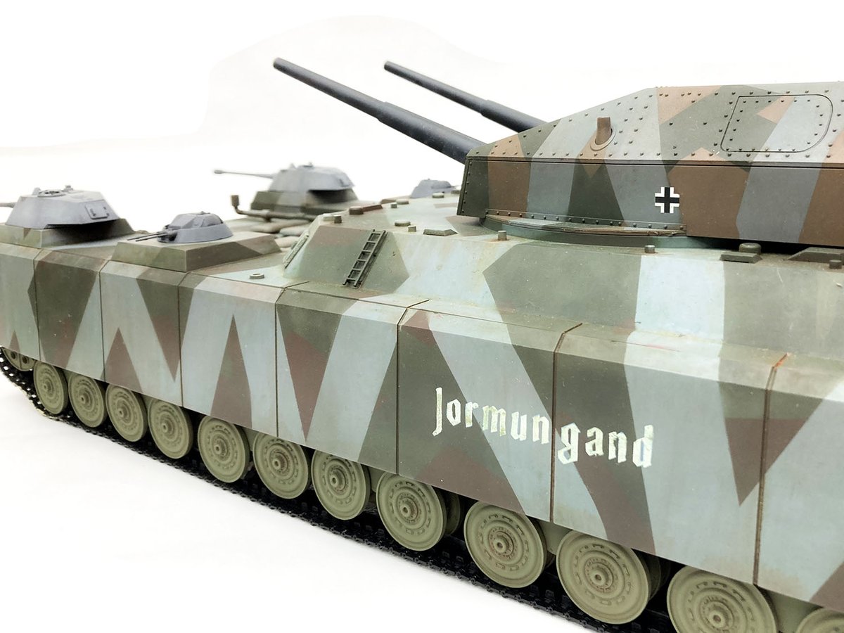 プラッツ新製品情報】 ロケットモデルズ『1/72 ドイツ軍 陸上巡洋艦 P