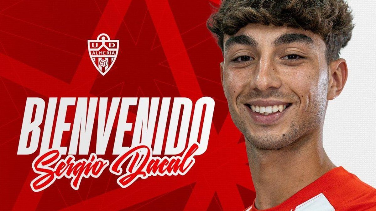 solofichajes123 (@solofichajes123) on Twitter photo 🚨 OFICIAL🚨
La <a href="/U_D_Almeria/">UD Almería</a> pesca talento en la cantera de Mareo. Acuerdo con el <a href="/RealSporting/">Real Sporting</a> para el fichaje del extremo Sergio Dacal, que formará parte del filial de #SegundaFederacion 🚨 OFICIAL🚨
La <a href="/U_D_Almeria/">UD Almería</a> pesca talento en la cantera de Mareo. Acuerdo con el <a href="/RealSporting/">Real Sporting</a> para el fichaje del extremo Sergio Dacal, que formará parte del filial de #SegundaFederacion