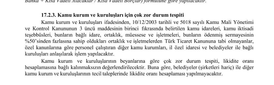 Yeni yayınlanan genelgeye göre belediyeler zarada bile olsa SGK borçları için anlaşma, ertelemeye gidemeyecek 
Şirketlere ise kolaylık tanınmış, SGK borcunu ödeyemeyen şirketlere zaman tanınacak 
Belediyelere baskıya devam