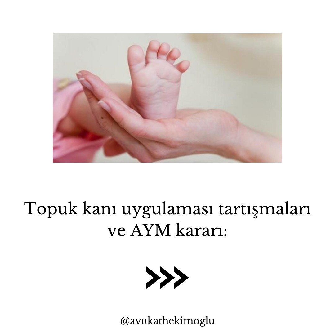 Topuk kanı uygulaması ile ilgili tartışmalar ve AYM kararı:
Not: Tıbbın alternatifi olmaz, olsa olsa tamamlayıcısı olur. Sağlıklı günler. 🙂

<a href="/saidturkkol/">Said Türkkol</a>
#tıphukuku #sağlıkhukuku 
#alternatiftıp #topukkanı #AnayasaMahkemesi