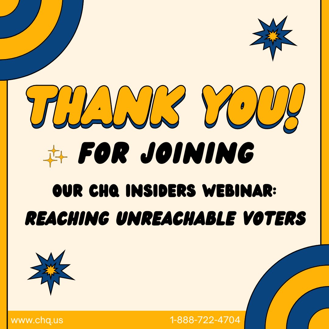 Campaign_HQ_'s tweet image. THANK YOU to @dkilada, @TheJimmyKeady, @MichaelMule, and @gleaves14 for for joining us as guest panelists on yesterday's Insiders webinar! 🚀