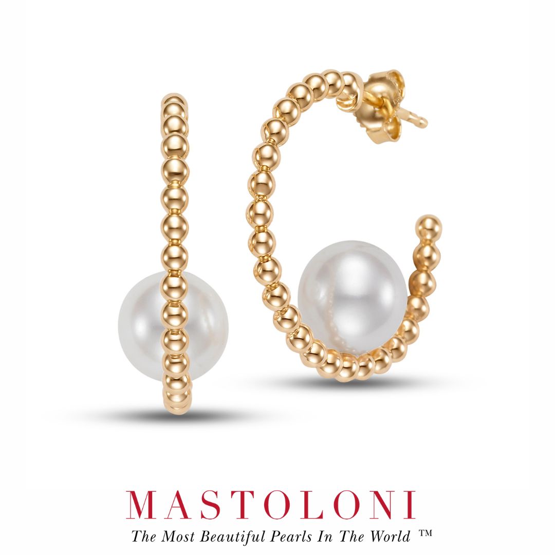 MastoloniPearls's tweet photo. Delight your customers with these white freshwater pearl earrings, set in 14kt yellow gold with a
refined beaded texture. Unmatched sophistication. 💖 Contact your sales rep or our New York office to place
an order! SKU's: G21007E and G23082E #MastoloniPearls https://t.co/PvlHIQNSaz