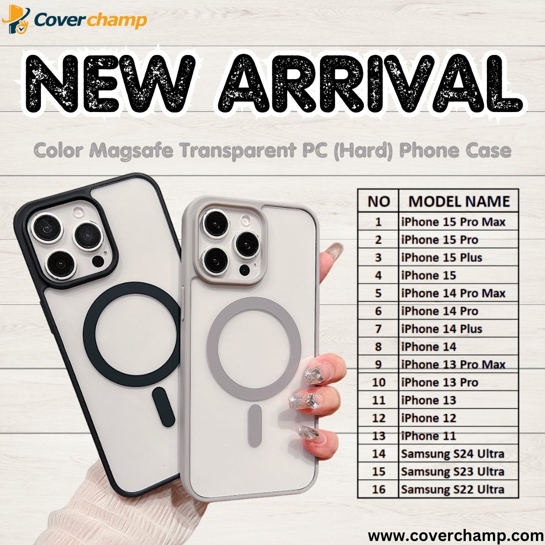 CoverChamp08's tweet image. Upgrade your phone's style with our new color MagSafe cases! 🎨📱 Protect your device in sleek green or chic pink – compatible with the latest iPhone and Samsung models. Shop now at Coverchamp.com! 🛒

#NewArrivals #ColorfulCases #MagSafeAccessories #PhoneStyle