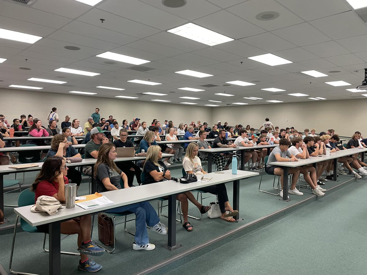 What a great start to the fall season! We had a packed house at the player/parent meeting last night! This is going to be an exciting year! #wildcatpower