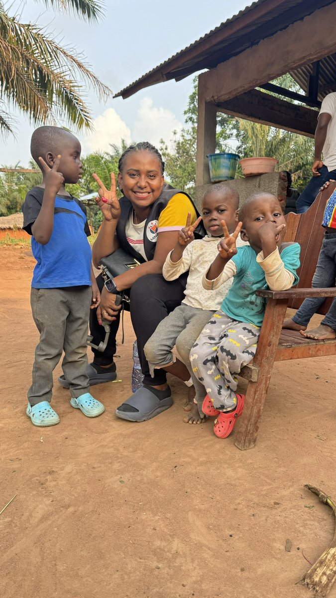 Lors de ma visite à l'orphelinat Sabuli's Children, situé dans la province du Sud-Ubangi, plus précisément dans la ville de Gemena.