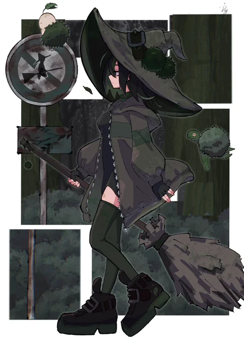 #お前が描いた創作女子を見せろ 魔女魔女癖癖ウィッチ
