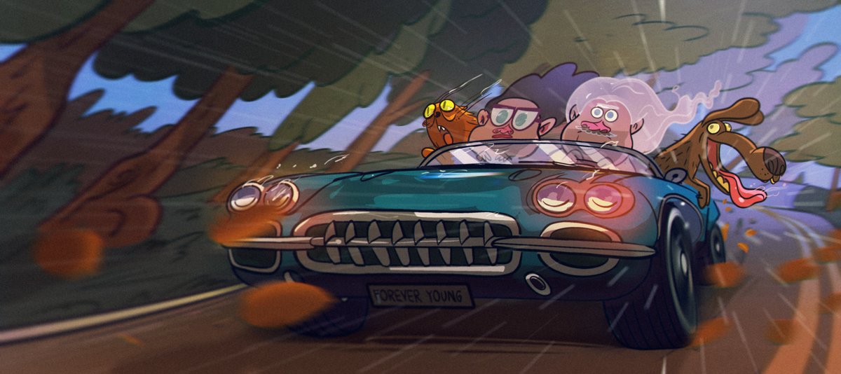 Forever young! Done in <a href="/Procreate/">Procreate</a> and edited in Photoshop. #illustration #digitalart #digitalpainting