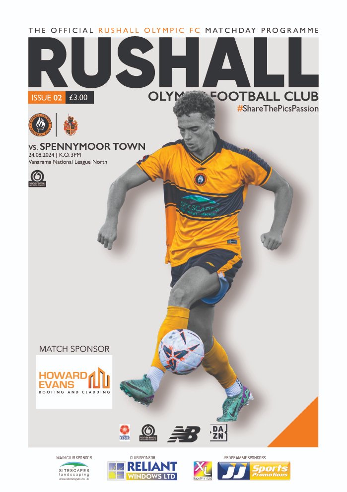 ROFCOfficial's tweet photo. MATCHDAY PROGRAMME | Copies of our printed Matchday Programme will be on sale at Saturday's game against @SpennymoorTown (kick-off 3pm)

Make sure that you pick up yours...

#ShareThePicsPassion https://t.co/NS4GyxYike