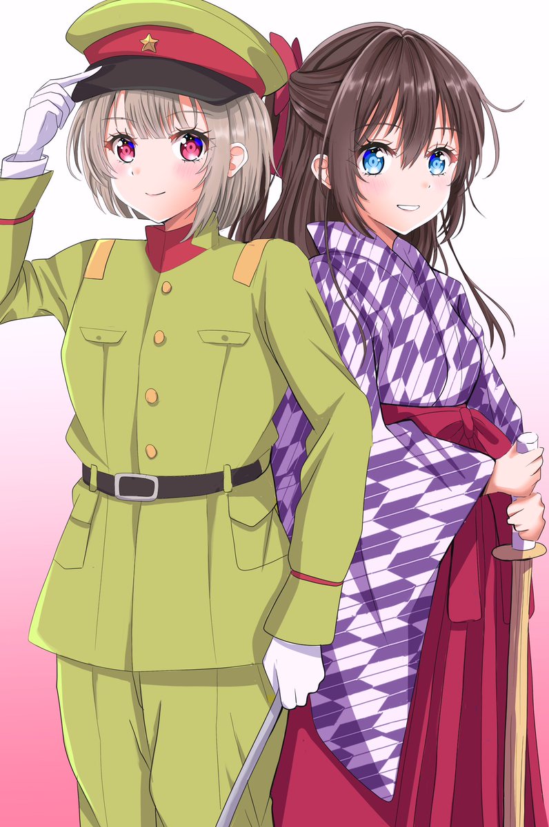 中須かすみ ,桜坂しずく 「しずくさんが通る② #虹ヶ咲」|めーまる