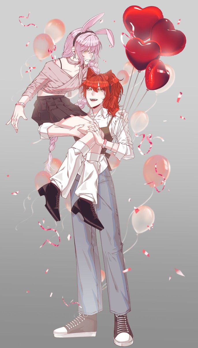 잠시 자랑차...🥹
애인 캐릭터(를 합법적으로 쌔벼)와 합작을 했습니다!💕💕