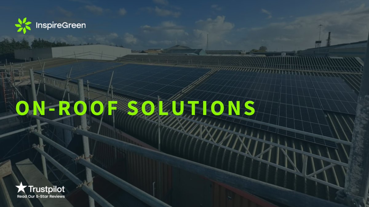 Maximise space and boost efficiency with our on-roof #solarpanels, ideal for harnessing #solar energy without structural modifications. These systems are perfect for businesses and residences looking to adopt renewable energy while keeping their existing roof layouts intact.