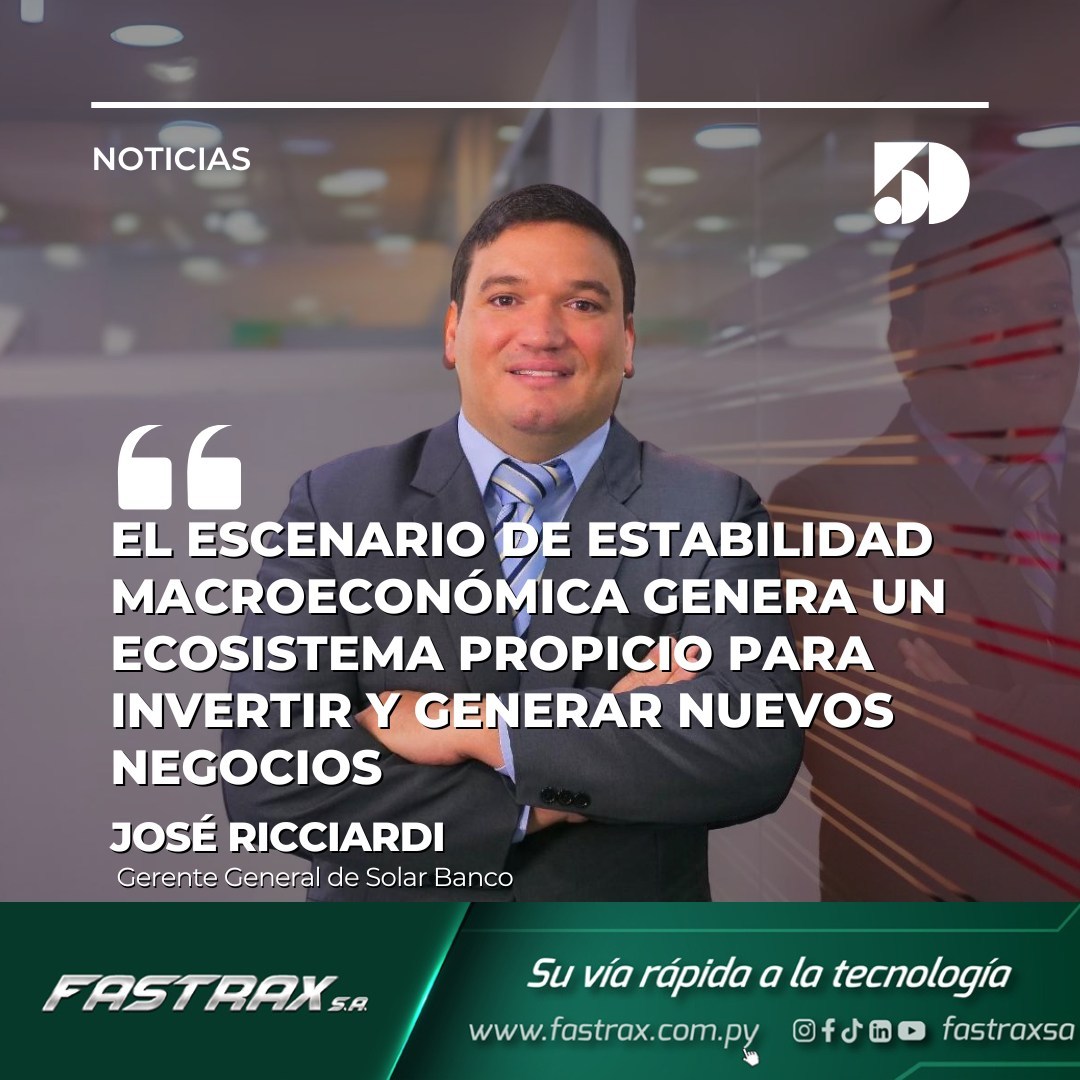 5DiasPy's tweet photo. 🏦 Inversión
La estabilidad macroeconómica crea un ambiente ideal para nuevas inversiones. Solar Banco se destaca por su excelencia en servicios financieros.
🔹Nota completa 🔗 https://t.co/vsHahguXkL
#Macroeconomía #Negocios #SolarBanco
#5Días #Pasionporlosnegocios https://t.co/zj0npkAiNU