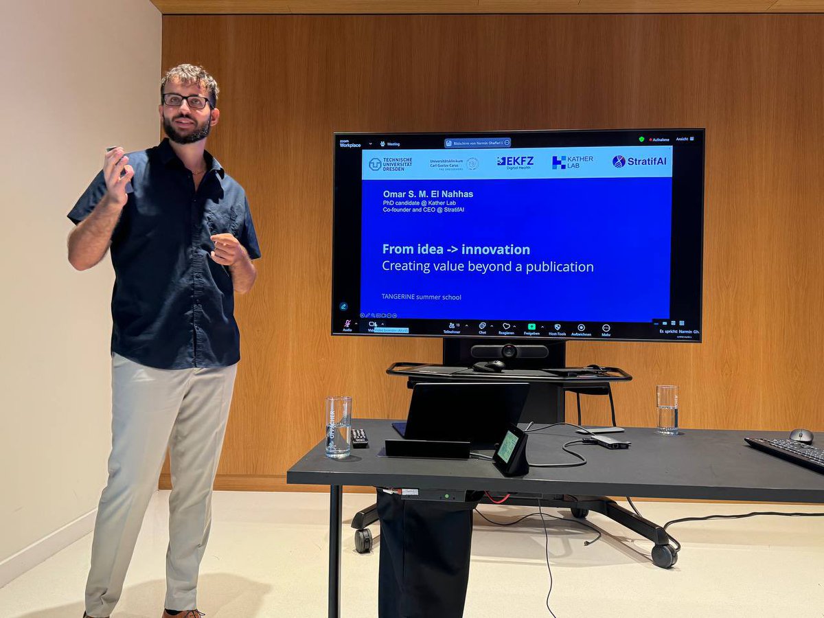 ElNahhasOSM's tweet image. Today marks the end of the #TANGERINE summer school 2024, where I had the pleasure to present the final session on commercializing academic research 🗣️