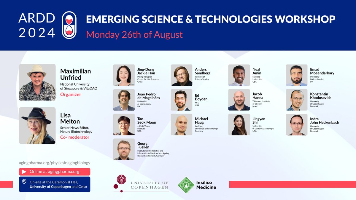 Prof Konstantin will discuss the application of single cell and spatial omics in translational research during the Emerging Tech Workshop at ARDD2024 on August 26th.🧬

Promising sessions of bridging basic and translational researches leveraging to drug discovery.💊

#ARDD2024
