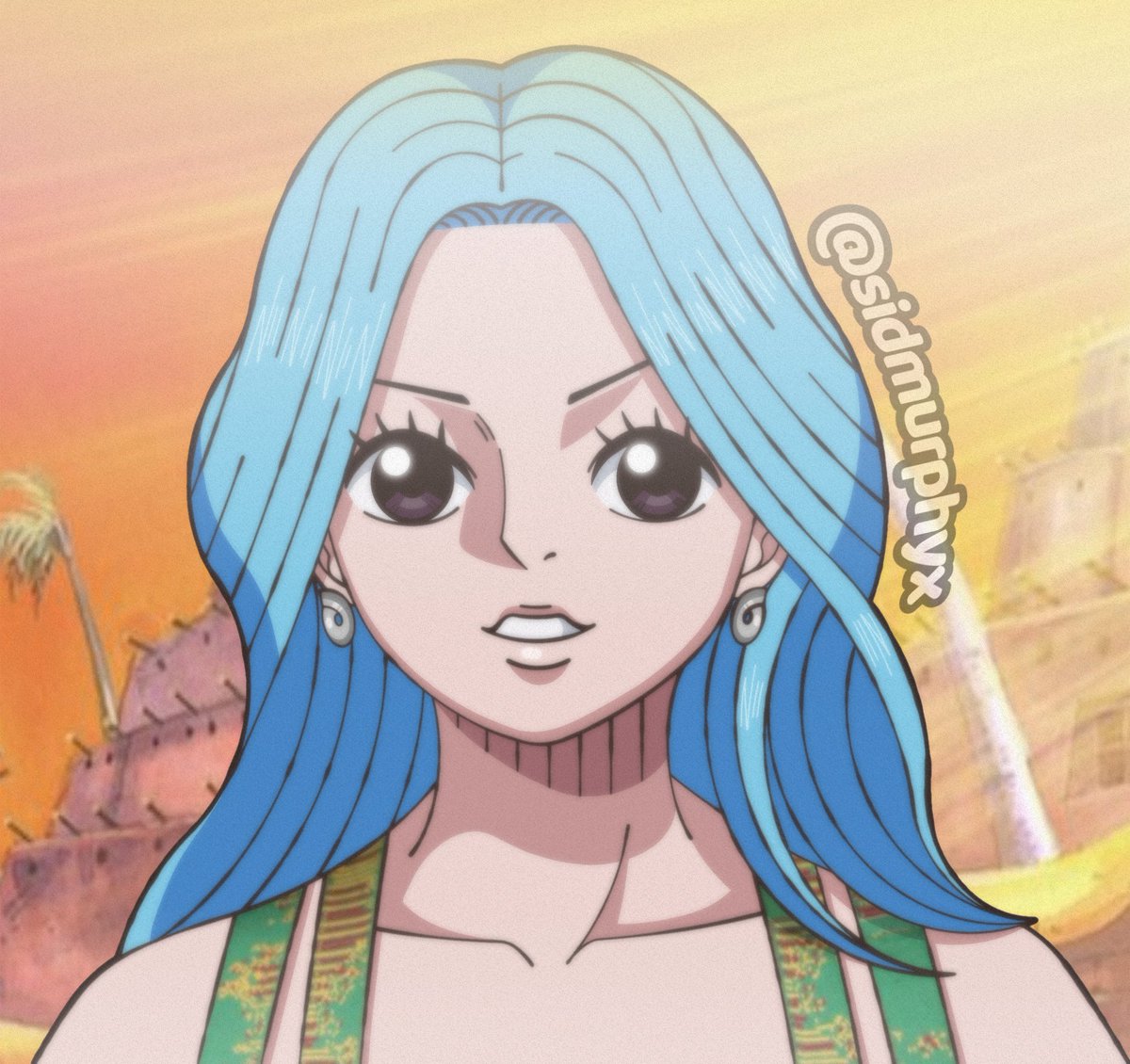 Sidmurphyx's tweet photo. Welcome to our Nefertari Vivi Charithra Chandran #ONEPIECE https://t.co/5rZX2H3uWL