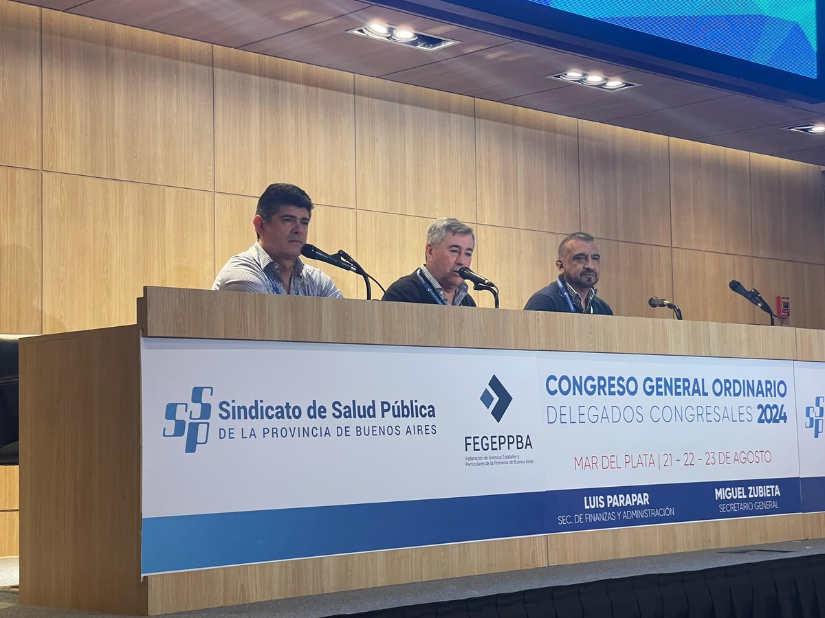 #CongresoSSP2024 Fegeppba Javier Patron de APOC y Roberto Sequeira de AERI