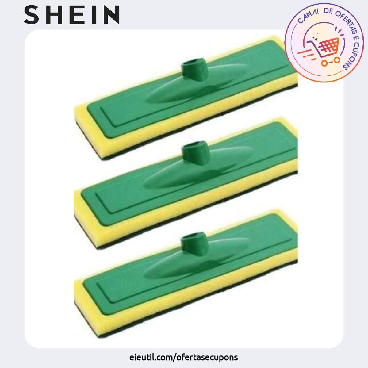 eieutil's tweet image. ⚫️ 3 Unidades Lava Azulejo Esponja Abrasiva Limpeza | #Shein:

✅ R$ 14,68
▪️ (R$ 4,89 - Unidade)

🔗 COMPRE AQUI: onelink.shein.com/3/3t7sm09h9wnf…

🎟 CUPONS SHEIN:
🔗 onelink.shein.com/2/3mz9d5k3t4q5

#SheinBR #OfertasShein

📍 eieutil.com/ofertasecupons