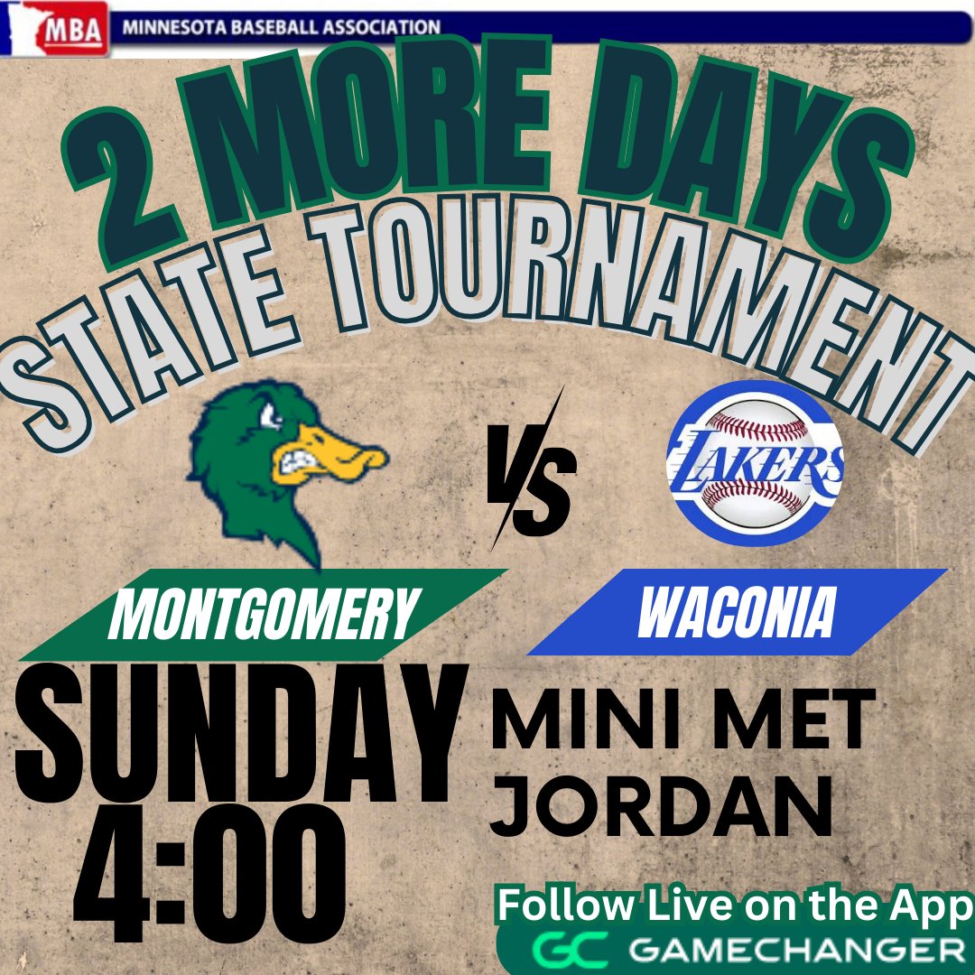 MontyMallards's tweet photo. Round 2 of @BPJGI2024 kicks off tonight, but you've got to wait until Sunday afternoon for the Mallards & @WaconiaLakers game. @DRSBaseball #LetsGoLards https://t.co/X1zrkCKjf1