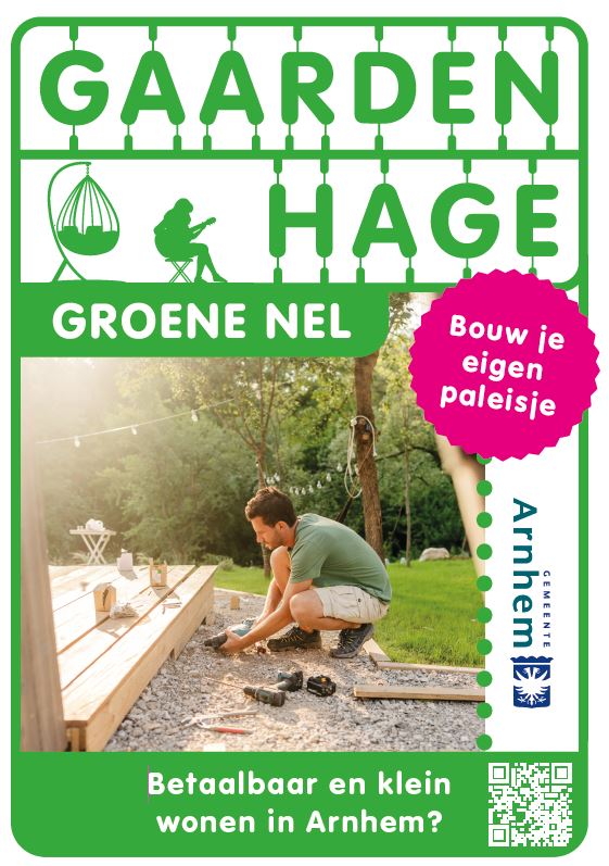 Kleine kavels, kleine woningen! #Zelfbouw in #Arnhem nu ook voor één- en tweepersoonshuishoudingen. In de Groene Nel! 
Meer informatie? Je bent welkom op de informatieavond op 5 september a.s. (Burgerzaal Stadhuis, vrije inloop vanaf 19.30 uur). vastgoedplein.nl/groenenel