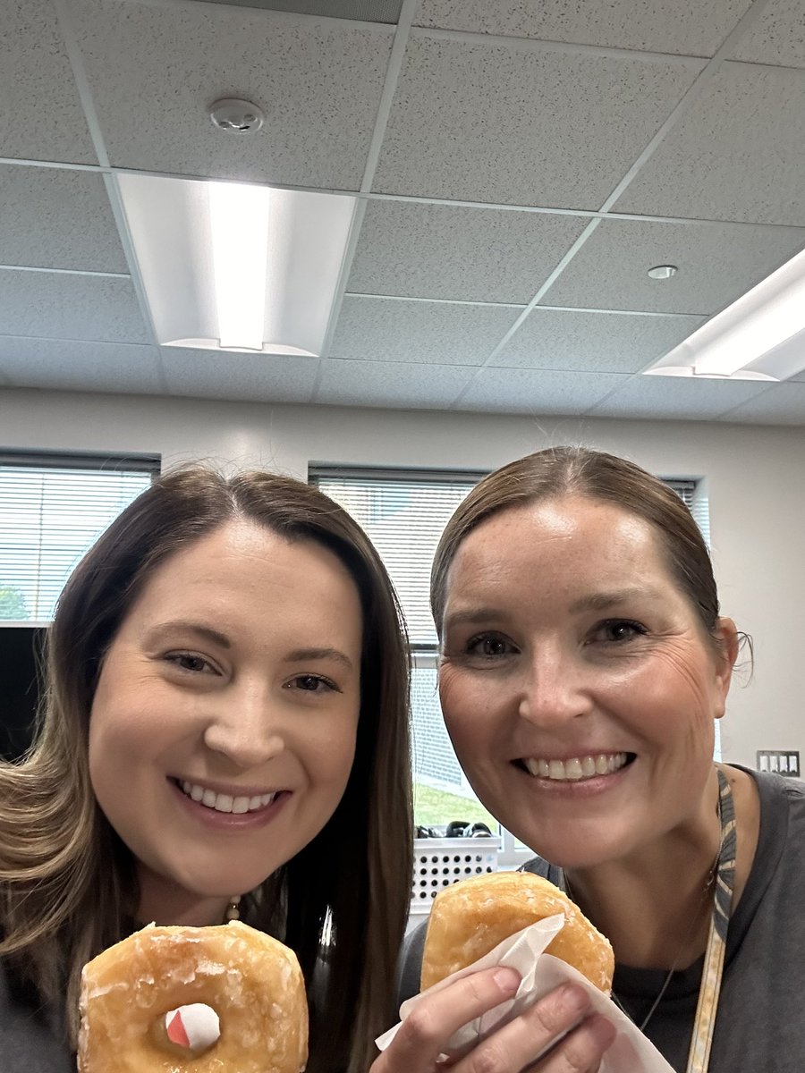 Fridays are for donuts and coffee (for me!) Thank you <a href="/OLE_Leopards/">Leonard Elementary</a>  for the coffee and donuts!  Yay for Friday!!