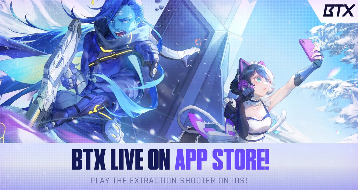 aimlockgame's tweet photo. 🎉 BTX IS NOW LIVE ON IOS. 

The day all iPhone-using XTREMES were waiting for.

Download now here:
https://t.co/2AYb3EDlUx https://t.co/uDtmWn9AMz