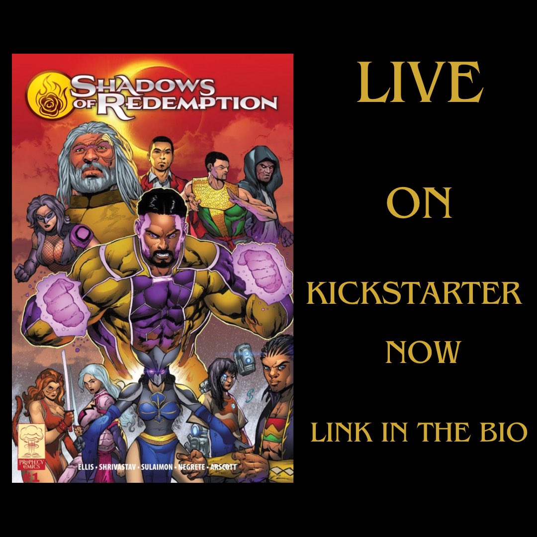 "Shadows of Redemption" is live on Kickstarter! With Mortal Kombat  brutality, The Boys grit, and  Dragon Ball Z battles, this series redefines martial arts action. Back it now!

Link: kickstarter.com/projects/hithc…