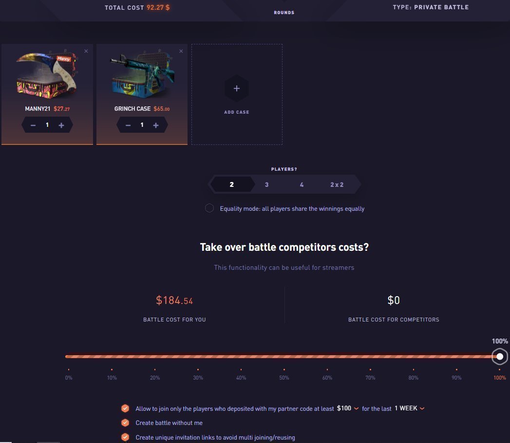 🎊$369 Free DatDrop Battle Giveaway🎊

4 Winners! (2 Battles x 1v1)👍
$100 Depositor from Aug 23 - Aug 30

✅Follow me
✅Retweet this
✅Show proof of depositing $100 or more on code: manny21
datdrop.com/p/manny21
(Multiple Deposits are allowed)

Rolling in 7 Days (Aug 30)⏰