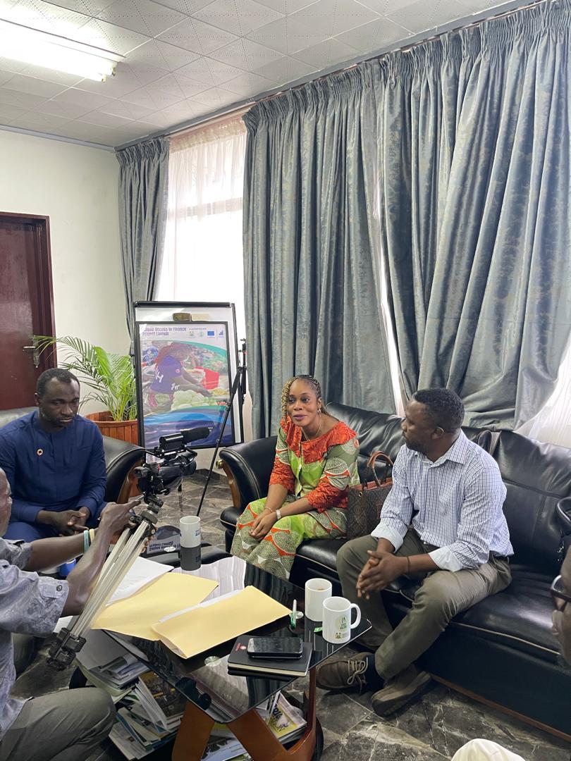 I signed an MOU among @Youthaffairsmin,  Ministry of Agriculture and Ministry of Fisheries and Marine Resources. It marks a significant milestone for youth empowerment in Sierra Leone. This partnership will identify and support youth beneficiaries under the FSRP Feed Salone 2024