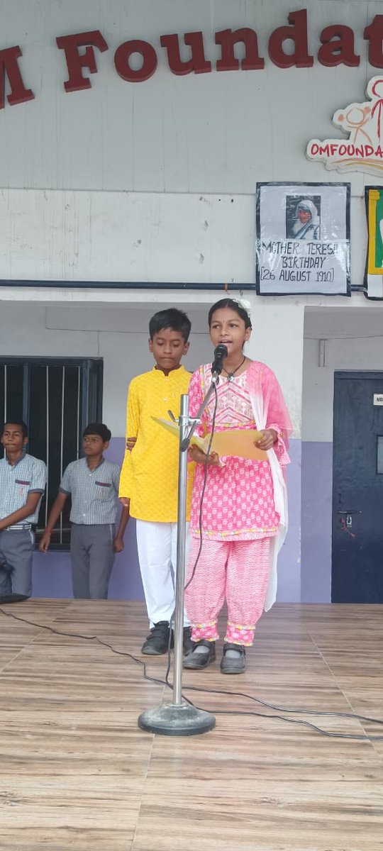 _OMFoundation's tweet photo. *Janmashtami*
The joyous festival of Krishna Janmashtami was celebrated at OM Foundation School on 23 August with great enthusiasm.
Girls dressed up as Radha and boys dressed up as Krishna, adorned the stage with devotional songs and dances. https://t.co/Qq8MsJW6Qp