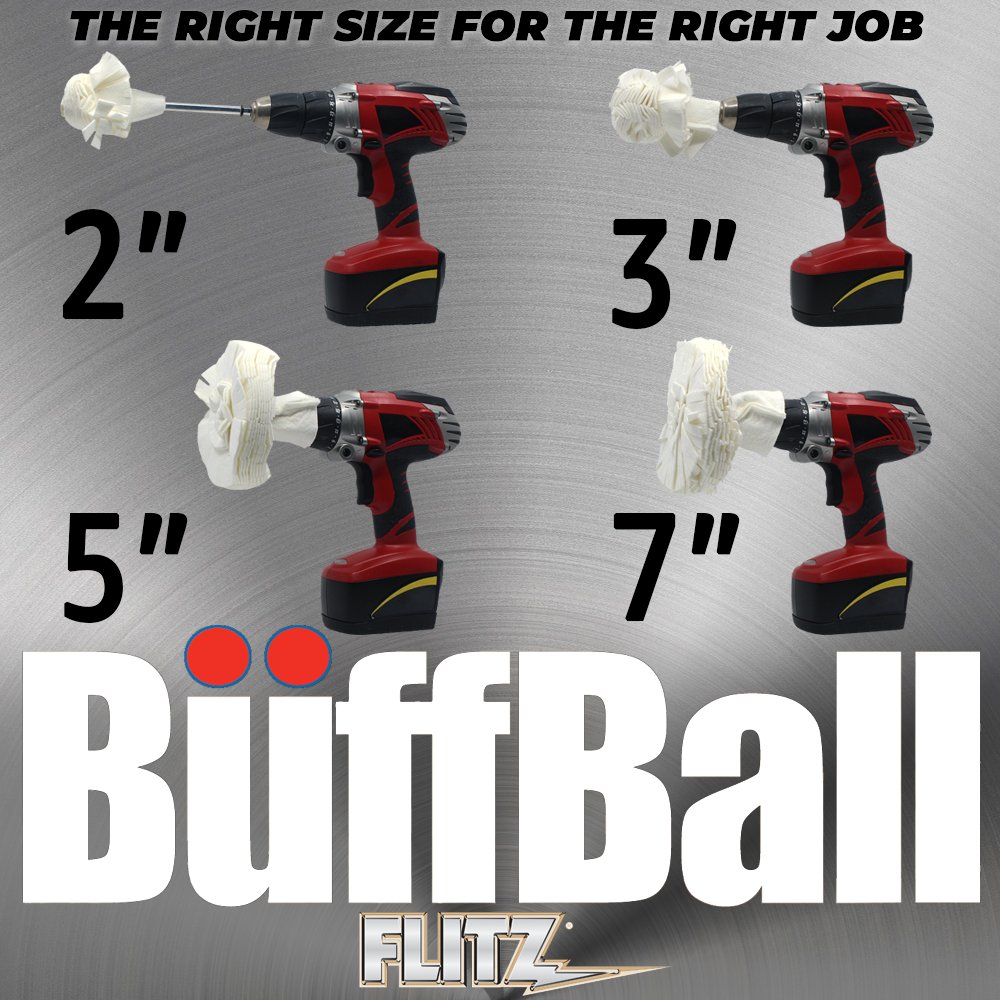 flitzpolish's tweet image. Big or small, Flitz Buff Ball handles it all! 💪 Available in multiple sizes for any job—whether it&apos;s detailing tight spots or polishing large surfaces, we&apos;ve got you covered. Get the perfect shine every time! ⚙️ #FlitzBuffBall #DetailingTools
ORDER HERE:
flitz.com/buff-balls-clo…