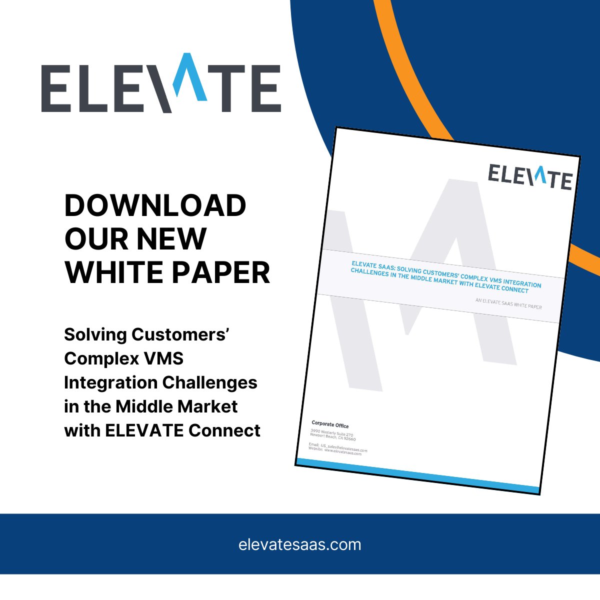 elevatesaas's tweet photo. ELEVATE Connect  is a robust integration strategy leveraging @Workato’s embedded iPaaS solution to address the challenges of managing contingent labor. To learn more, download our new white paper, https://t.co/jUmYHBnKR9 #vms #contingentlabor #workato #integration #hr https://t.co/TPjS8vcwlN