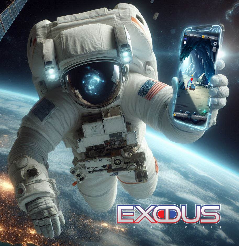 I am literally mining crypto in space right now! 🛰️ 

Truly said 'Goodbye World' with this one 🌎

<a href="/ExodusGBW/">Exodus</a>