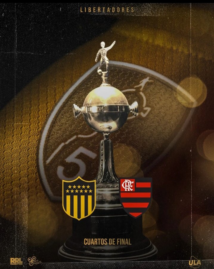🫵🏼POSIBLES FECHAS PARA CUARTOS DE FINAL: 
Peñarol deberá viajar a Rio de Janeiro para medirse ante Flamengo en el Estadio Maracaná por la ida de los cuartos de final. El primer encuentro se jugará entre el 17, 18 y 19 de setiembre, el segundo será el  25 o 26 del mismo mes.